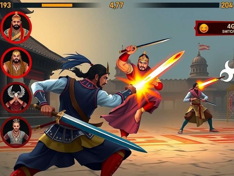 Samurai Rajput Warriors Indian festival event screenshot